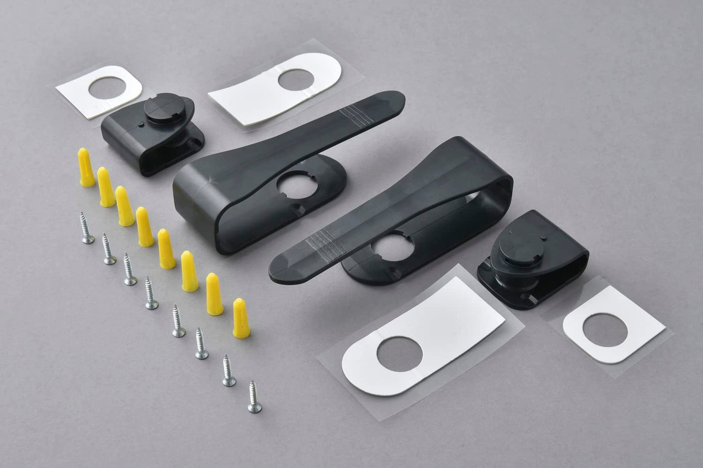 LOUVRETIE Safety System x4 Anthracite Grey
